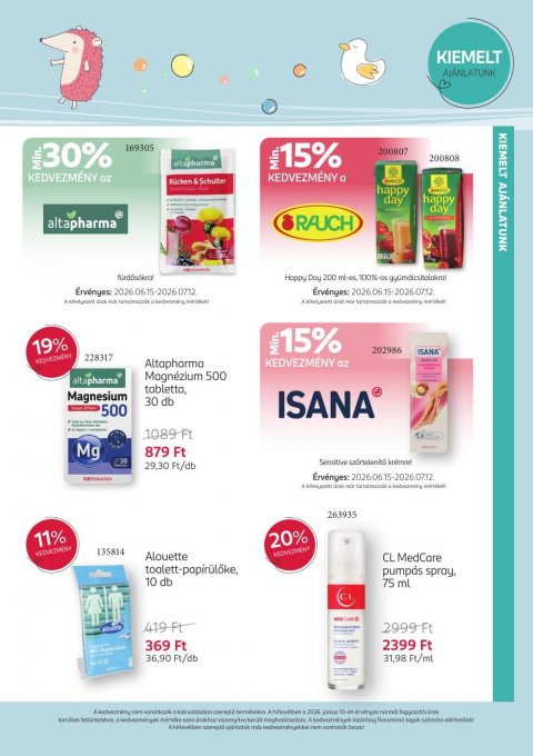 ROSSMANNÓ akciós újság