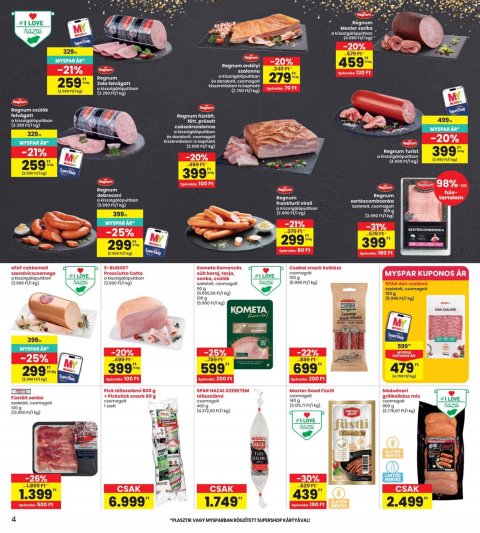 INTERSPAR akciós újság