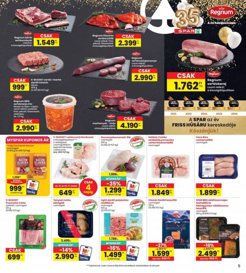 INTERSPAR akciós újság