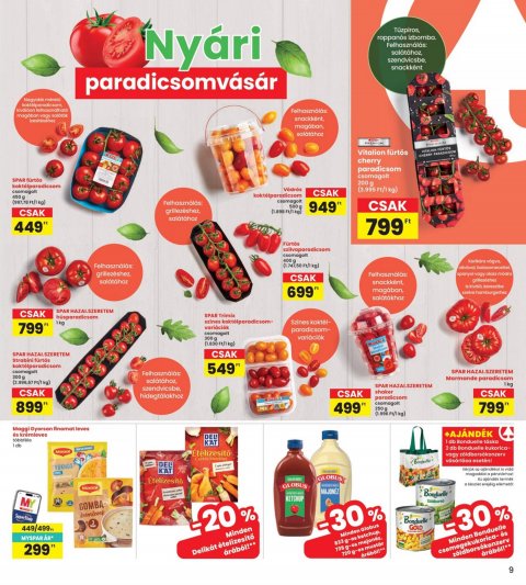 INTERSPAR akciós újság