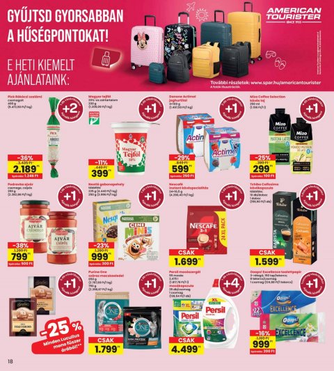 INTERSPAR akciós újság