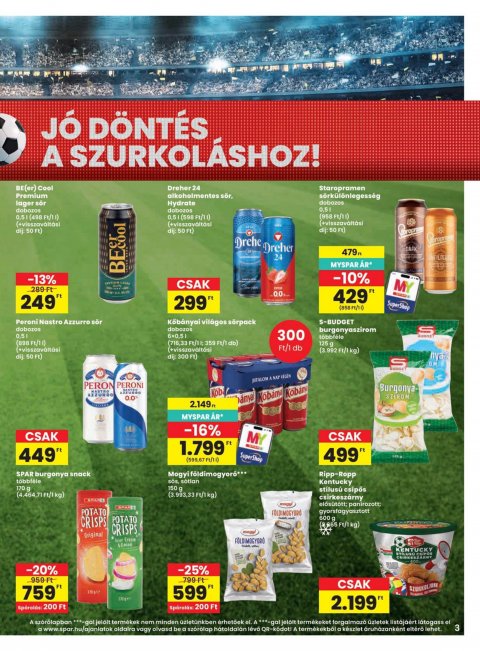SPAR akciós újság