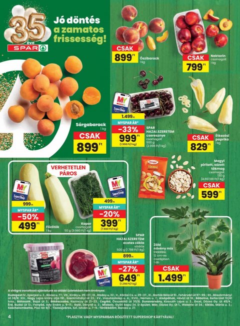 SPAR akciós újság