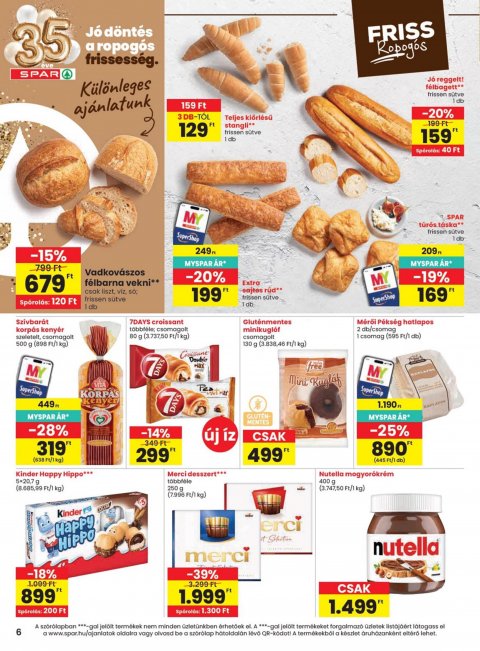 SPAR akciós újság