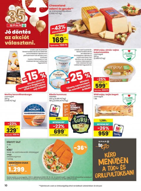 SPAR akciós újság