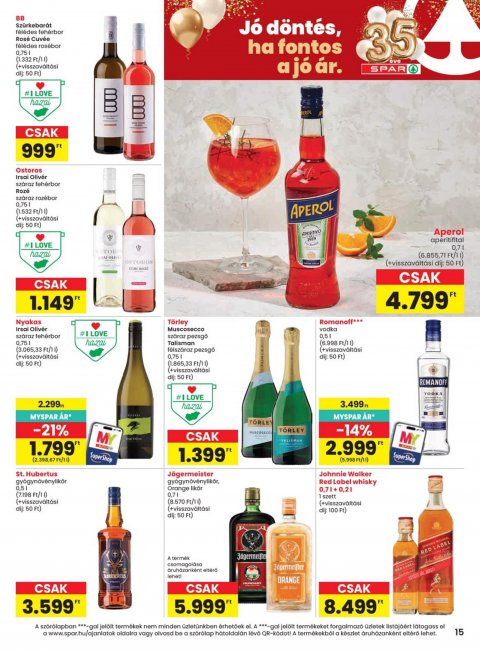 SPAR akciós újság
