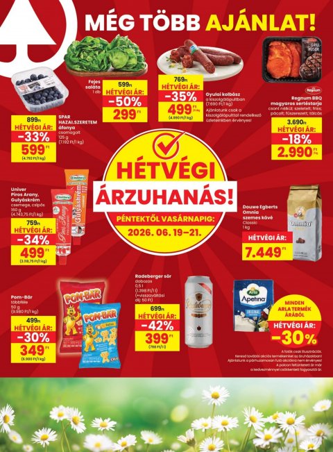 SPAR akciós újság
