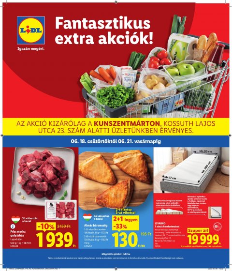 LIDL Regionális akciós újság od 18. 6. 2026 do 21. 6. 2026