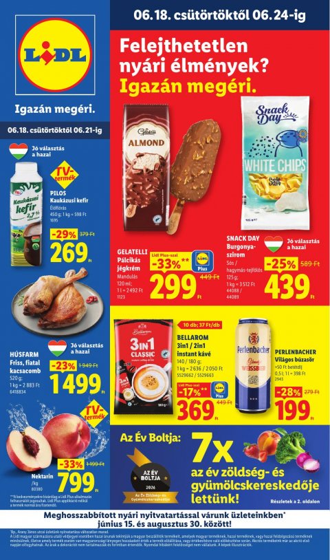 LIDL akciós újság od 18. 6. 2026 do 24. 6. 2026