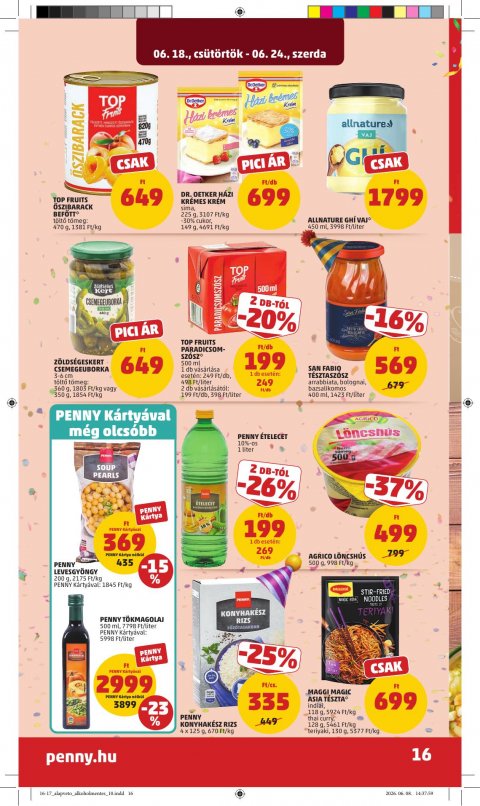 PENNY akciós újság