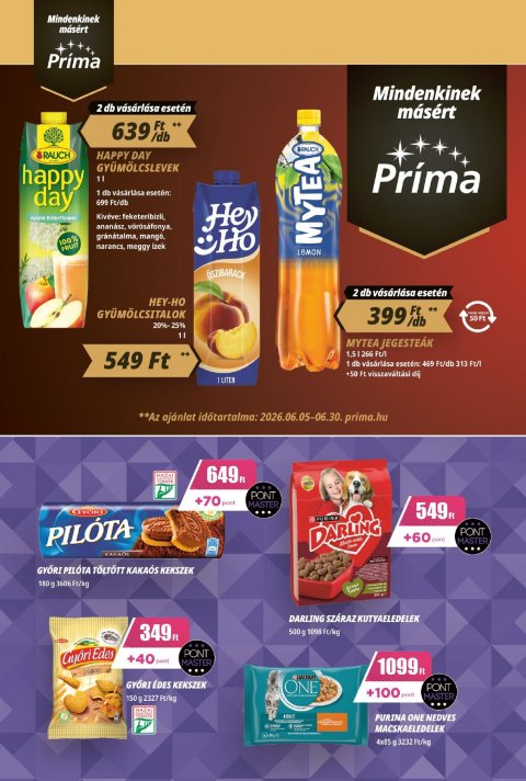 CBA Príma akciós újság