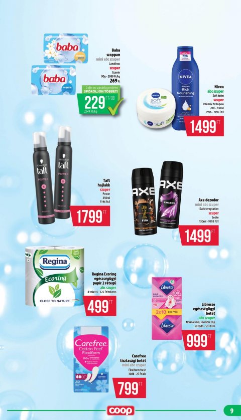 COOP Nyírzem akciós újság