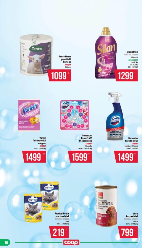 COOP Nyírzem akciós újság