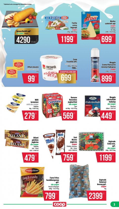 COOP Mecsek akciós újság