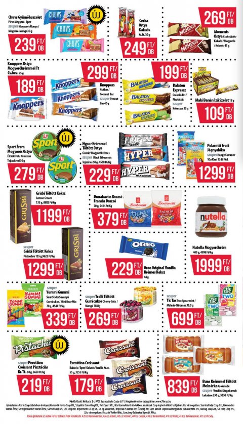 COOP Hétforrás akciós újság