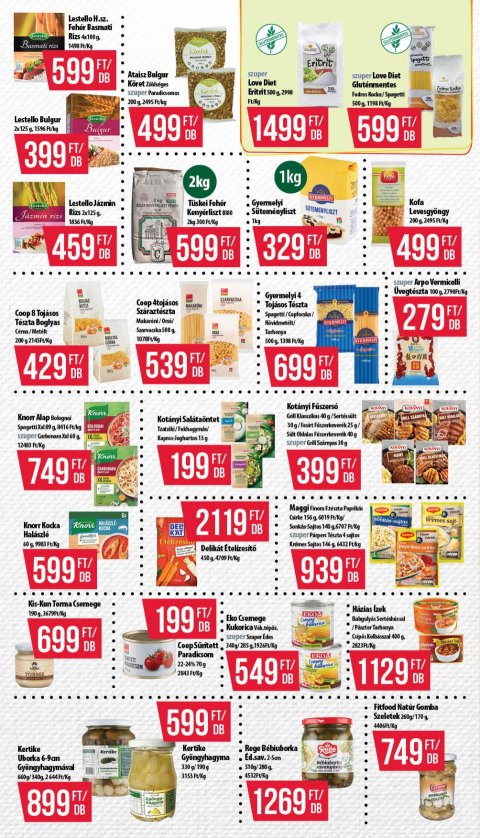 COOP Hétforrás akciós újság