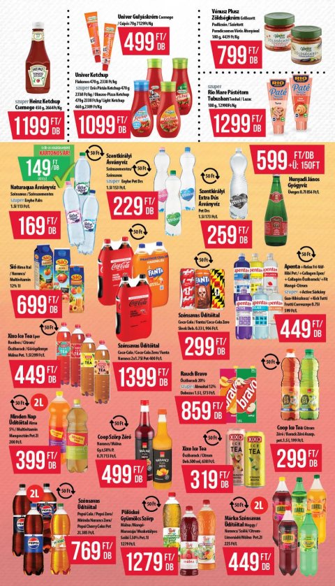 COOP Hétforrás akciós újság