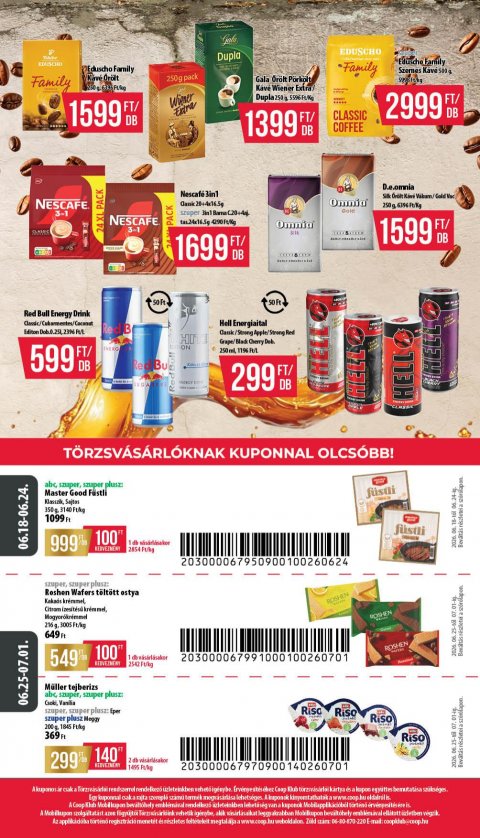 COOP Hétforrás akciós újság