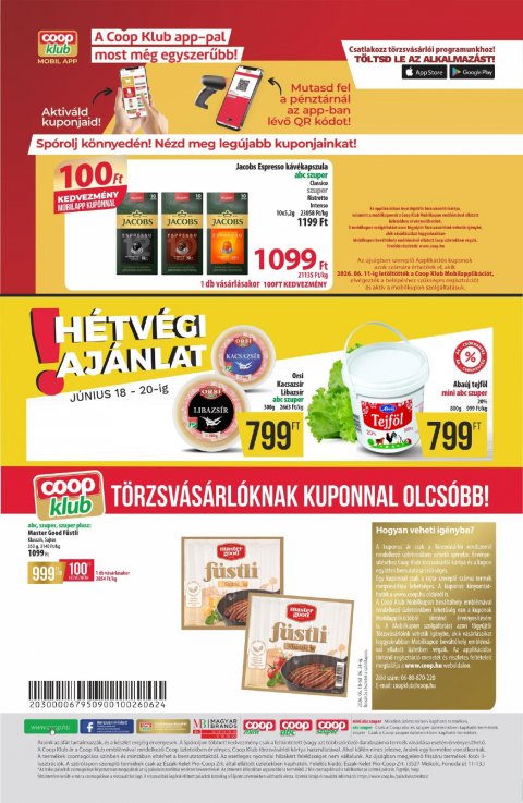 COOP Észak-Kelet akciós újság
