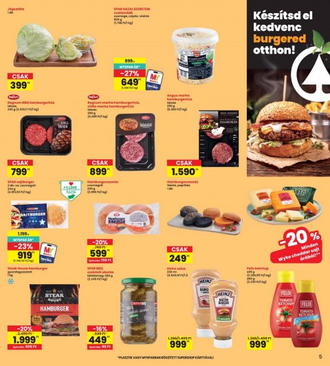 INTERSPAR akciós újság