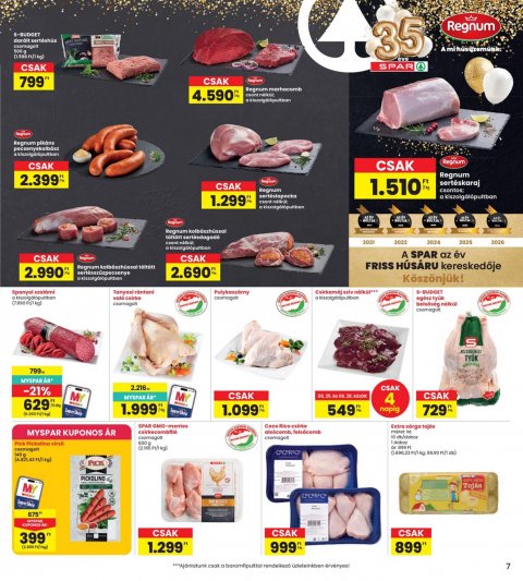 INTERSPAR akciós újság