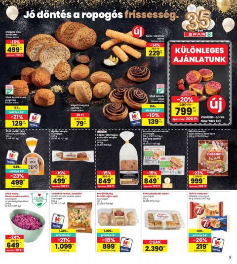 INTERSPAR akciós újság