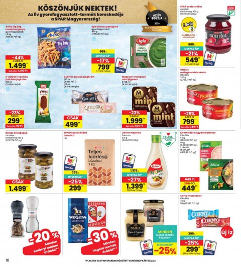 INTERSPAR akciós újság