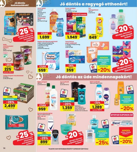 INTERSPAR akciós újság