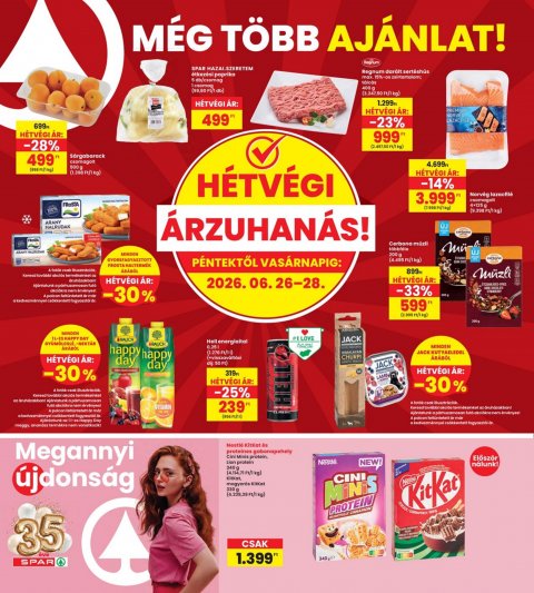 INTERSPAR akciós újság