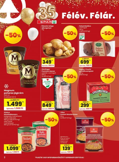 SPAR akciós újság