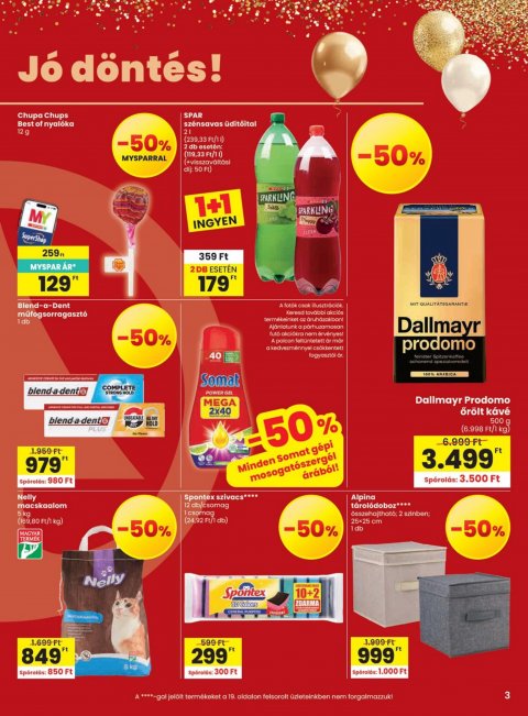 SPAR akciós újság