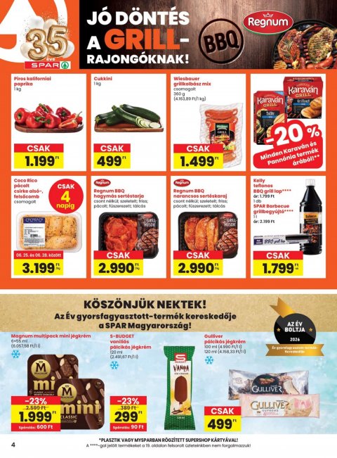 SPAR akciós újság
