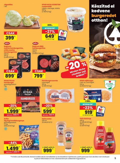 SPAR akciós újság