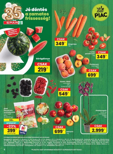 SPAR akciós újság