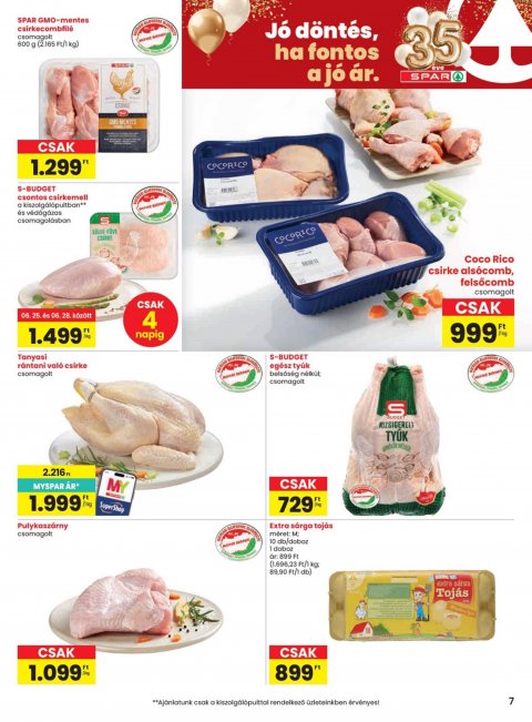 SPAR akciós újság