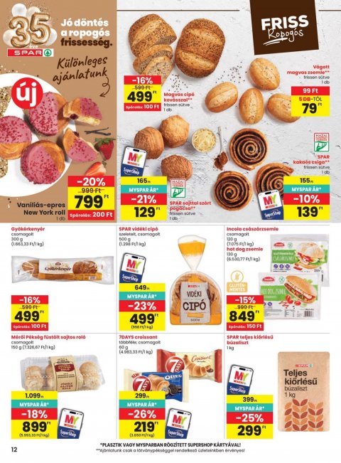 SPAR akciós újság