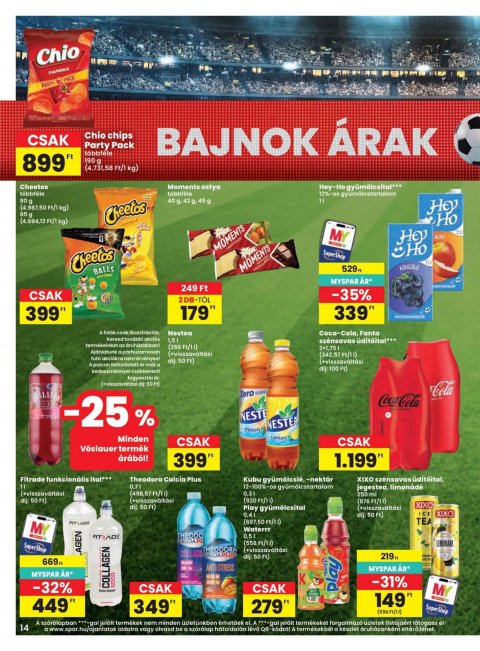 SPAR akciós újság