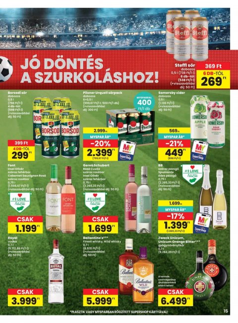 SPAR akciós újság