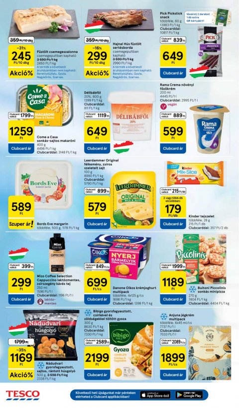 TESCO Hipermarket akciós újság