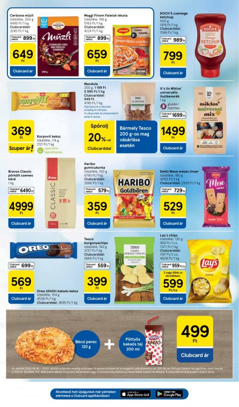 TESCO Hipermarket akciós újság