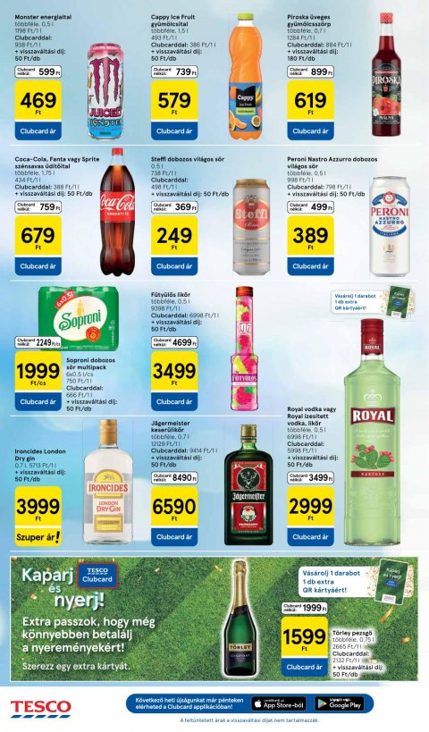 TESCO Hipermarket akciós újság