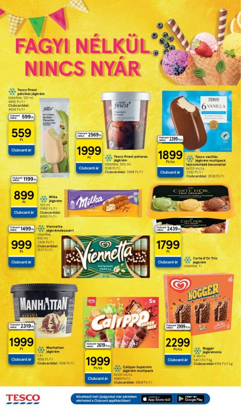 TESCO Hipermarket akciós újság