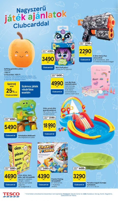 TESCO Hipermarket akciós újság