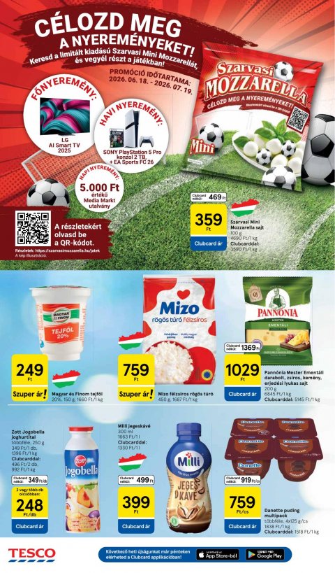 TESCO Hipermarket akciós újság