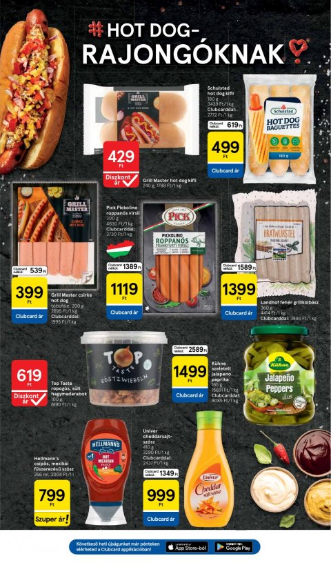 TESCO Hipermarket akciós újság