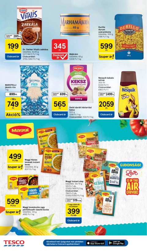 TESCO Hipermarket akciós újság