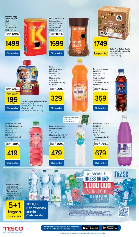 TESCO Hipermarket akciós újság