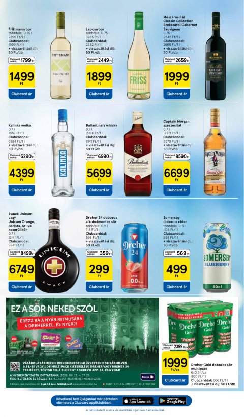 TESCO Hipermarket akciós újság