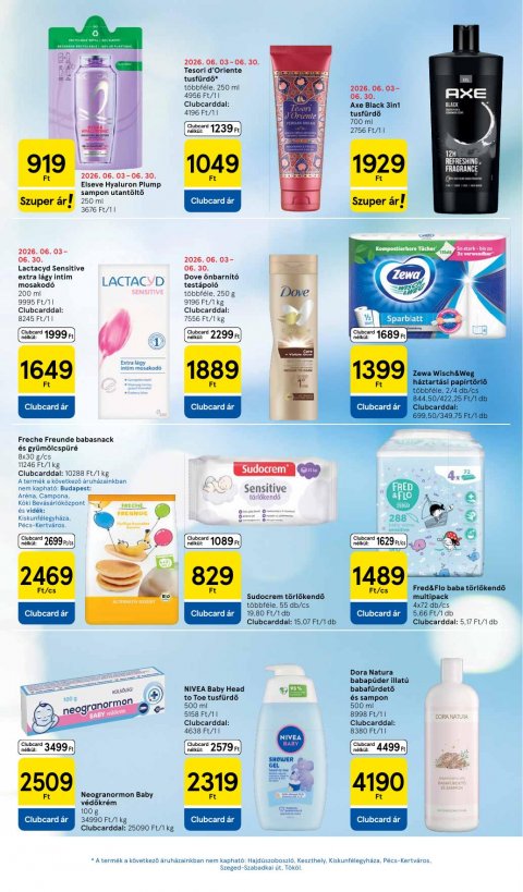 TESCO Hipermarket akciós újság