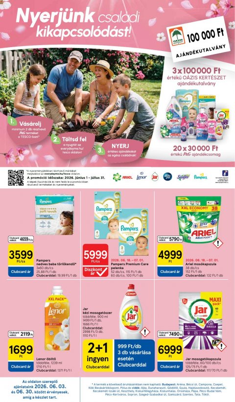 TESCO Hipermarket akciós újság